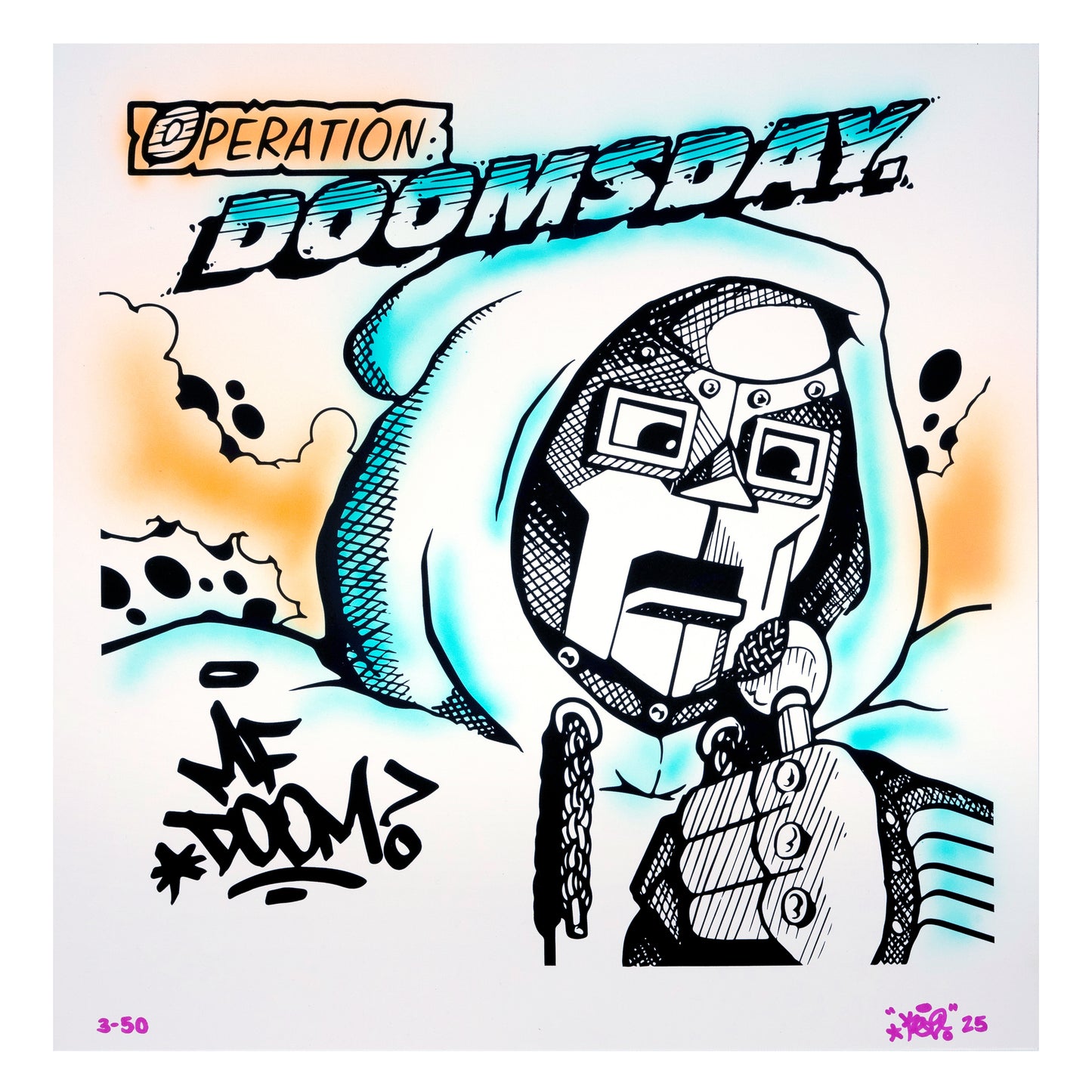 OPERATION: DOOMSDAY PRINT (AIRBRUSH EDITION)