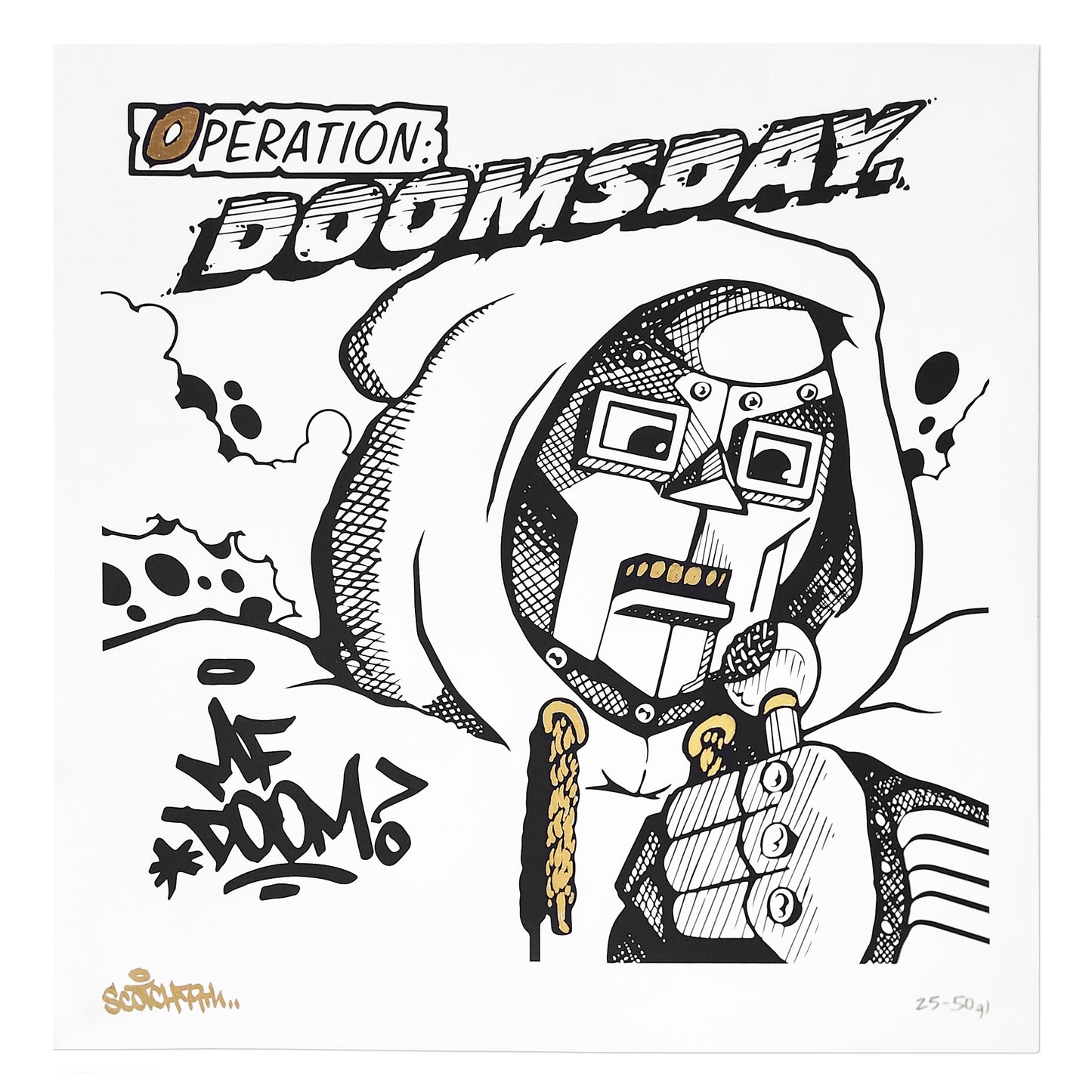 OPERATION: DOOMSDAY PRINT (GILDED EDITION)